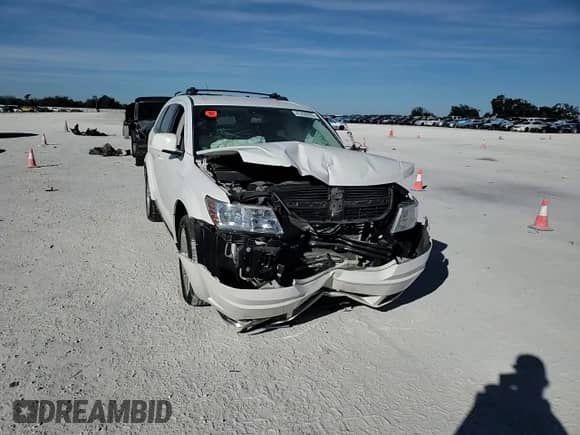 2010 Dodge Journey SXT with VIN 3D4PG5FV7AT225310, listed as a Copart auction lot 41499935 with 57,177 mi miles and Salvage title. Bid and sale history available at DreamBid. Image 11.