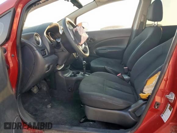 2015 Nissan Note SV z VIN 3N1CE2CP4FL435508, wystawiony jako Copart lot #85124725 z przebiegiem Nie podano mil oraz Szkoda całkowita • Salvage title. Historia ofert i sprzedaży dostępna na DreamBid. Obrazek 7.