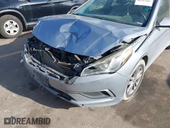 2016 Hyundai Sonata SE with VIN 5NPE24AF6GH316865, listed as a IAAI auction lot 41313483 with 131,047 mi miles and . Bid and sale history available at DreamBid. Image 6.