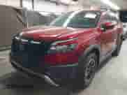 2023 Nissan Pathfinder Rock Creek with VIN 5N1DR3BD7PC276625, listed as a IAAI auction lot 42226402 with 11,872 mi miles and . Bid and sale history available at DreamBid. Image 2.