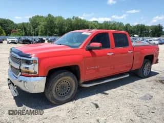 2017 Chevrolet Silverado 1500 LT with VIN 1GCUKREC0HF155112, listed as a Copart auction lot 65409505 with 163,613 mi miles and Salvage title. Bid and sale history available at DreamBid. Image 1.
