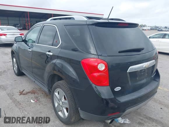 2015 Chevrolet Equinox LTZ with VIN 2GNFLDE35F6321325, listed as a IAAI auction lot 42783904 with 141,160 mi miles and . Bid and sale history available at DreamBid. Image 3.