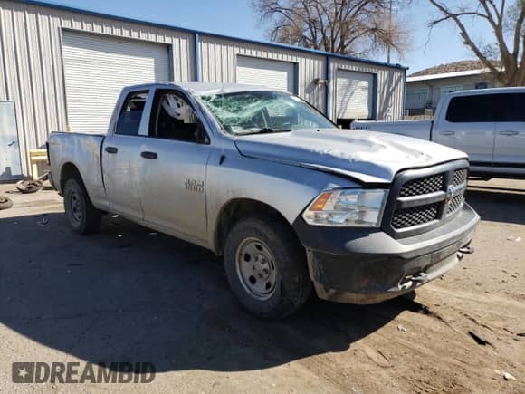 2015 Ram 1500 Tradesman with VIN 1C6RR7FG9FS789697, listed as a Copart auction lot 47863545 with Not provided miles and Salvage title. Bid and sale history available at DreamBid. Image 4.
