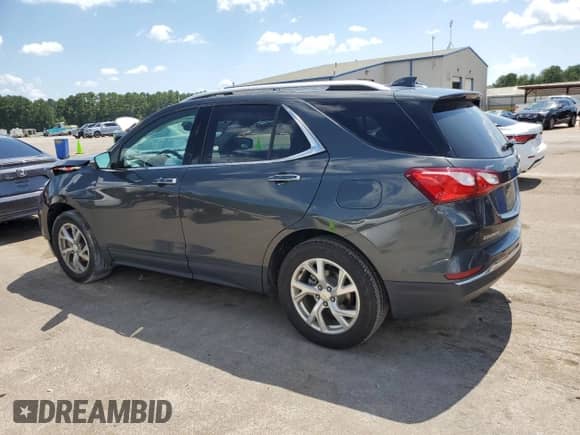 2020 Chevrolet Equinox Premier с VIN 2GNAXXEV7L6220557, выставлен на аукционе Copart как лот 65986635 с пробегом 83 796 миль миль и Списание • Salvage title. История ставок и продаж доступна на DreamBid. Изображение 2.