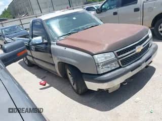 2005 Chevrolet Silverado 1500 Work Truck with VIN 1GCEC14X45Z206936, listed as a IAAI auction lot 42774445 with Not provided miles and . Bid and sale history available at DreamBid. Image 1.