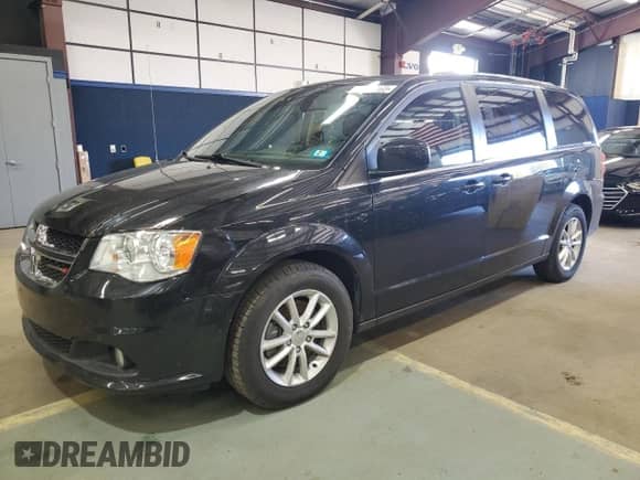 2019 Dodge Grand Caravan SXT with VIN 2C4RDGCG9KR755198, listed as a Copart auction lot 89797165 with 116,510 mi miles and Clean title. Bid and sale history available at DreamBid. Image 1.