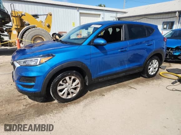 2020 Hyundai Tucson SE with VIN KM8J23A45LU166900, listed as a Copart auction lot 70524135 with 79,438 mi miles and Salvage title. Bid and sale history available at DreamBid. Image 1.