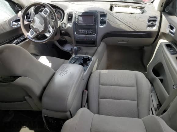 2011 Dodge Durango Crew with VIN 1D4RD4GG7BC694972, listed as a Copart auction lot 63442835 with 126,713 mi miles and Salvage title. Bid and sale history available at DreamBid. Image 8.