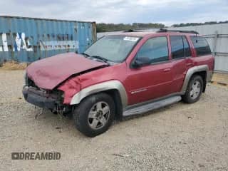 2002 Chevrolet TrailBlazer LT с VIN 1GNDT13S822281961, выставлен на аукционе Copart как лот 70730275 с пробегом Не указан миль и На запчасти • Non repairable. История ставок и продаж доступна на DreamBid. Изображение 1.