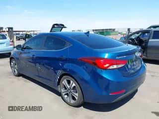 2014 Hyundai Elantra Sport with VIN KMHDH4AH5EU167794, listed as a IAAI auction lot 43122012 with 78,854 mi miles and . Bid and sale history available at DreamBid. Image 3.
