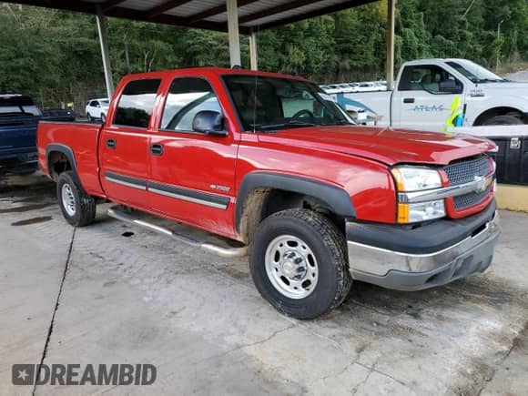 2004 Chevrolet Silverado 2500 LT с VIN 1GCGC23U44F152396, выставлен на аукционе Copart как лот 68479015 с пробегом 247 774 миль миль и Списание • Salvage title. История ставок и продаж доступна на DreamBid. Изображение 4.