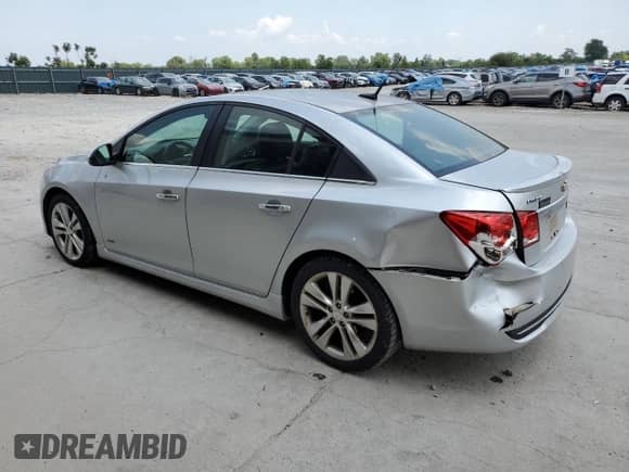 2014 Chevrolet Cruze LTZ с VIN 1G1PG5SB2E7388006, выставлен на аукционе Copart как лот 66088794 с пробегом 82 434 миль миль и Списание • Salvage title. История ставок и продаж доступна на DreamBid. Изображение 2.