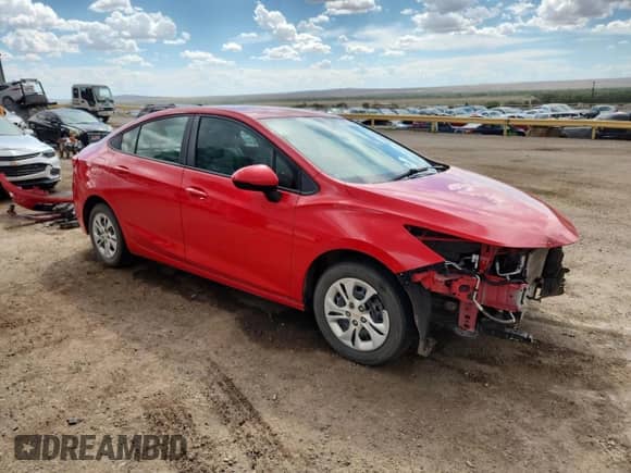 2019 Chevrolet Cruze LS с VIN 1G1BC5SM1K7110281, выставлен на аукционе Copart как лот 68176445 с пробегом 119 227 миль миль и Списание • Salvage title. История ставок и продаж доступна на DreamBid. Изображение 4.