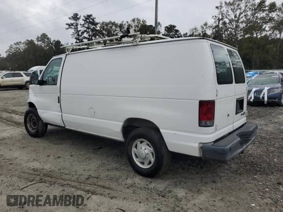 2010 Ford Econoline Cargo Commercial with VIN 1FTNE2EL8ADA54016, listed as a Copart auction lot 81127704 with 190,219 mi miles and Salvage title. Bid and sale history available at DreamBid. Image 2.