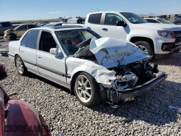 1990 Honda Accord EX z VIN JHMCB7564LC095189, wystawiony jako Copart lot #69300794 z przebiegiem 161 544 mil mil oraz Szkoda całkowita • Salvage title. Historia ofert i sprzedaży dostępna na DreamBid. Obrazek 4.