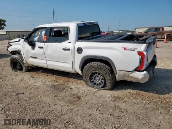 2023 Toyota Tundra SR5 with VIN 5TFLA5DB9PX111327, listed as a Copart auction lot 80098205 with Not provided miles and Salvage title. Bid and sale history available at DreamBid. Image 2.