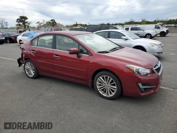 2016 Subaru Impreza Limited with VIN JF1GJAK69GH011759, listed as a Copart auction lot 54553084 with 53,046 mi miles and Non repairable. Bid and sale history available at DreamBid. Image 4.