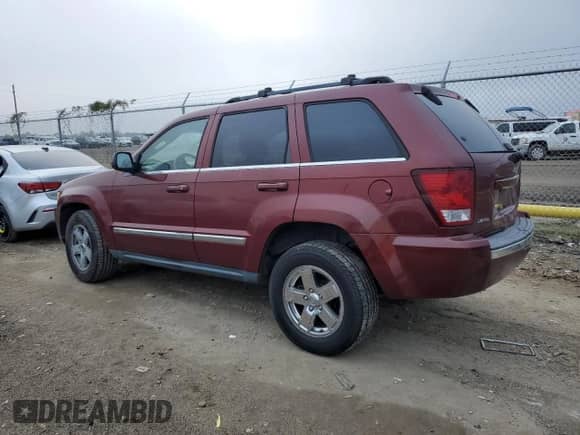 2007 Jeep Grand Cherokee Limited с VIN 1J8HS58P07C693150, выставлен на аукционе Copart как лот 78382884 с пробегом 135 136 миль миль и Списание • Salvage title. История ставок и продаж доступна на DreamBid. Изображение 2.