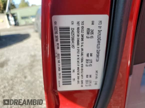 2006 Dodge Magnum R/T with VIN 2D4GZ57206H411057, listed as a Copart auction lot 73367814 with 146,216 mi miles and Salvage title. Bid and sale history available at DreamBid. Image 12.