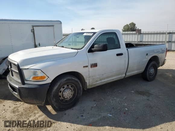 2012 Dodge RAM with VIN 3C7WD4AT7CG240731, listed as a Copart auction lot 71629105 with 187,575 mi miles and Clean title. Bid and sale history available at DreamBid. Image 1.