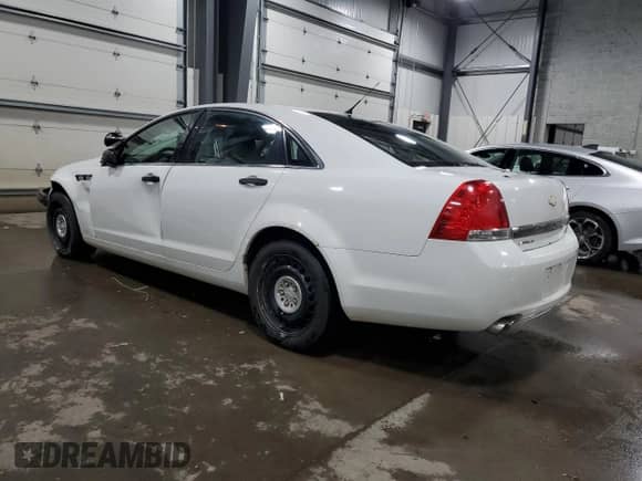 2012 Chevrolet Caprice Police Police with VIN 6G1MK5U21CL617491, listed as a Copart auction lot 81590024 with 206,601 mi miles and Salvage title. Bid and sale history available at DreamBid. Image 2.