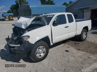 2023 Toyota Tacoma SR with VIN 3TYSX5EN6PT018567, listed as a Copart auction lot 68519825 with 90,908 mi miles and Non repairable. Bid and sale history available at DreamBid. Image 1.