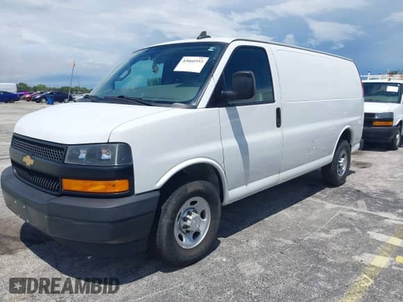 2018 Chevrolet Express Cargo с VIN 1GCWGAFP6J1304221, выставлен на аукционе IAAI как лот 43060353 с пробегом 204 808 миль миль и . История ставок и продаж доступна на DreamBid. Изображение 2.