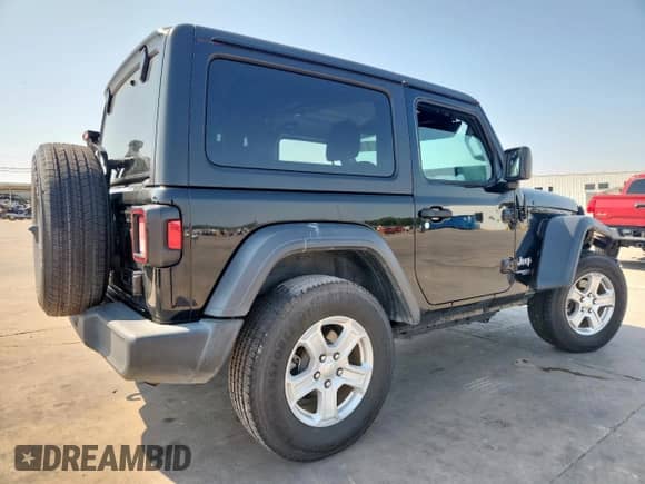 2020 Jeep Wrangler Sport S with VIN 1C4GJXAN2LW228050, listed as a Copart auction lot 71933785 with 86,399 mi miles and Salvage title. Bid and sale history available at DreamBid. Image 3.