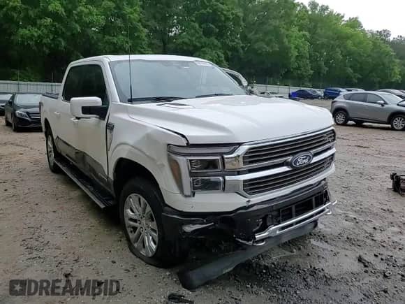 2024 Ford F-150 King Ranch с VIN 1FTFW6LD7RFC17775, выставлен на аукционе Copart как лот 56106805 с пробегом 6 401 миль миль и Списание • Salvage title. История ставок и продаж доступна на DreamBid. Изображение 13.