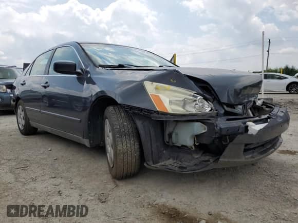 2005 Honda Accord LX with VIN 1HGCM55455A146732, listed as a Copart auction lot 63849115 with Not provided miles and Salvage title. Bid and sale history available at DreamBid. Image 4.