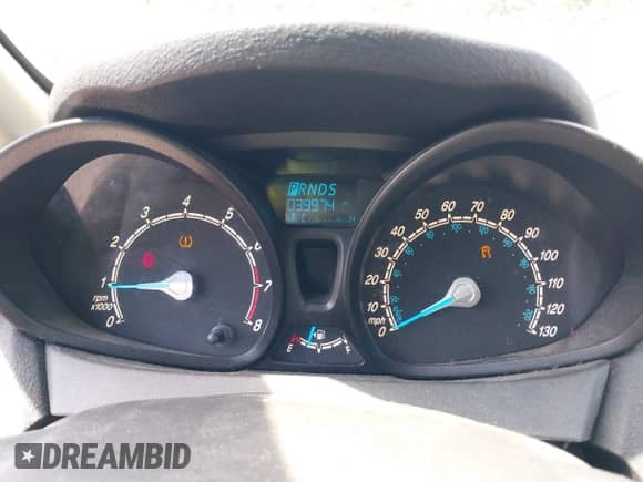 2015 Ford Fiesta S with VIN 3FADP4TJ7FM222068, listed as a IAAI auction lot 43101955 with 39,974 mi miles and . Bid and sale history available at DreamBid. Image 7.