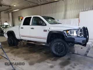 2008 Dodge 2500 SLT with VIN 3D7KS28A48G176364, listed as a Copart auction lot 85643985 with 183,003 mi miles and Salvage title. Bid and sale history available at DreamBid. Image 4.