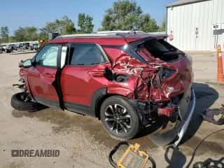 2022 Chevrolet TrailBlazer LT с VIN KL79MPSL1NB119129, выставлен на аукционе Copart как лот 66874645 с пробегом 46 653 миль миль и Списание • Salvage title. История ставок и продаж доступна на DreamBid. Изображение 2.