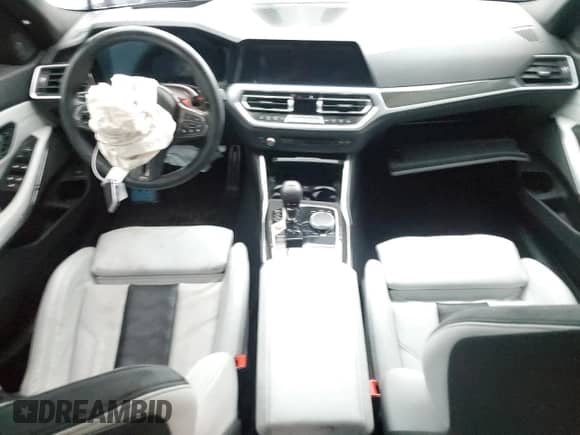 2022 BMW M3 Competition xDrive z VIN WBS43AY04NFN16250, wystawiony jako Copart lot #51122025 z przebiegiem 18 201 mil mil oraz Szkoda całkowita • Salvage title. Historia ofert i sprzedaży dostępna na DreamBid. Obrazek 8.