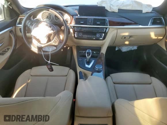 2019 BMW 4 Series 430i xDrive with VIN WBA4J3C53KBL10672, listed as a Copart auction lot 80764015 with 36,992 mi miles and Salvage title. Bid and sale history available at DreamBid. Image 8.