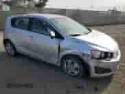 2013 Chevrolet Sonic LS with VIN 1G1JB6SH9D4215002, listed as a Copart auction lot 42182225 with 124,253 mi miles and Salvage title. Bid and sale history available at DreamBid. Image 4.