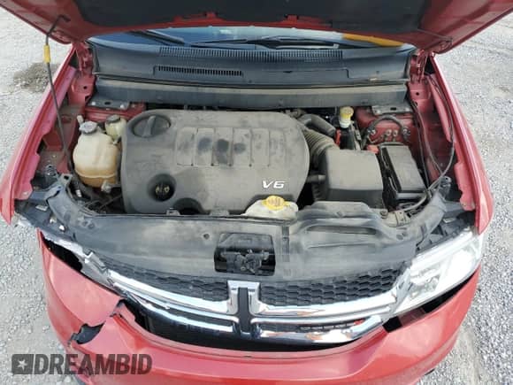 2016 Dodge Journey SXT with VIN 3C4PDCBG5GT137320, listed as a Copart auction lot 71117445 with 162,869 mi miles and Salvage title. Bid and sale history available at DreamBid. Image 12.