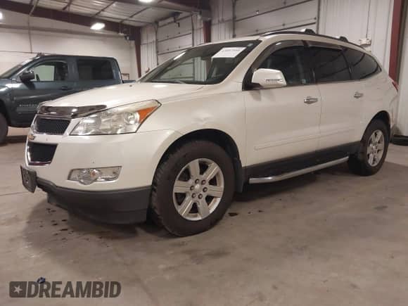 2011 Chevrolet Traverse 2LT with VIN 1GNKRJED5BJ193752, listed as a IAAI auction lot 43007554 with 131,100 mi miles and . Bid and sale history available at DreamBid. Image 22.