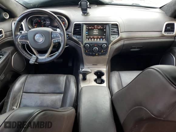 2014 Jeep Grand Cherokee Summit with VIN 1C4RJFJM5EC333907, listed as a Copart auction lot 80031055 with 90,287 mi miles and Salvage title. Bid and sale history available at DreamBid. Image 8.