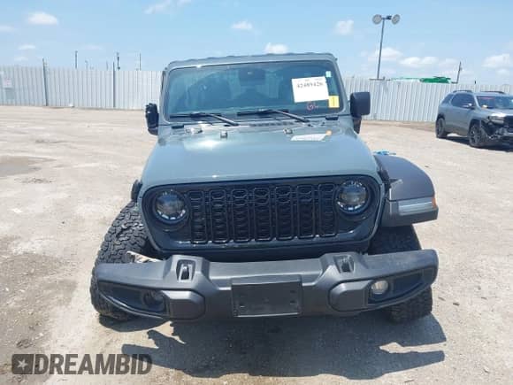 2024 Jeep Wrangler Willys with VIN 1C4PJXDG0RW238162, listed as a IAAI auction lot 42489426 with 24,404 mi miles and . Bid and sale history available at DreamBid. Image 12.