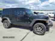 2025 Jeep Wrangler Sport S with VIN 1C4RJXN66SW576749, listed as a Copart auction lot 63534735 with 2,018 mi miles and Non repairable. Bid and sale history available at DreamBid. Image 4.