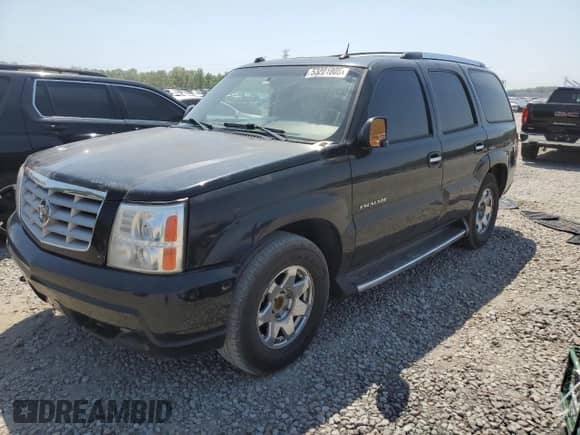 2004 Cadillac Escalade with VIN 1GYEC63T44R275260, listed as a Copart auction lot 53201805 with 283,450 mi miles and Salvage title. Bid and sale history available at DreamBid. Image 1.