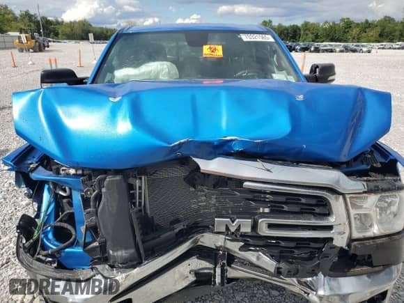 2022 Ram 1500 Big Horn с VIN 1C6SRFFT7NN299572, выставлен на аукционе Copart как лот 70321565 с пробегом 33 177 миль миль и Списание • Salvage title. История ставок и продаж доступна на DreamBid. Изображение 11.