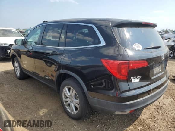 2018 Honda Pilot LX с VIN 5FNYF6H17JB058711, выставлен на аукционе Copart как лот 67575485 с пробегом 24 494 миль миль и Списание • Salvage title. История ставок и продаж доступна на DreamBid. Изображение 2.