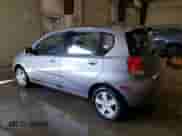 2007 Chevrolet Aveo LS with VIN KL1TD66677B779676, listed as a Copart auction lot 70382305 with 169,900 mi miles and Clean title. Bid and sale history available at DreamBid. Image 2.