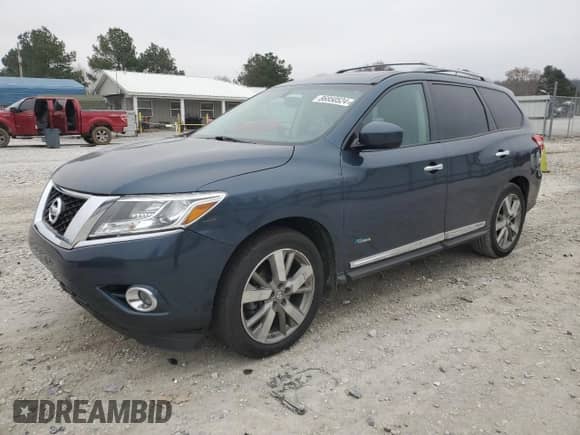 2014 Nissan Pathfinder SL Hybrid с VIN 5N1CR2MN7EC635125, выставлен на аукционе Copart как лот 86850524 с пробегом 355 452 миль миль и Чистый • Clean title. История ставок и продаж доступна на DreamBid. Изображение 1.