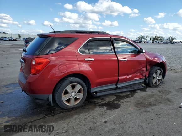 2014 Chevrolet Equinox LT with VIN 2GNALCEK6E6141264, listed as a Copart auction lot 87048185 with 118,656 mi miles and Salvage title. Bid and sale history available at DreamBid. Image 3.
