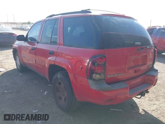 2002 Chevrolet TrailBlazer LT with VIN 1GNDT13SX22187046, listed as a IAAI auction lot 43323609 with 120,548 mi miles and . Bid and sale history available at DreamBid. Image 3.