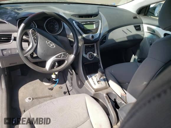 2012 Hyundai Elantra GLS with VIN KMHDH4AE0CU417199, listed as a Copart auction lot 82070195 with Not provided miles and Salvage title. Bid and sale history available at DreamBid. Image 8.