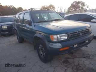 1997 Nissan Pathfinder XE z VIN JN8AR05S0VW191142, wystawiony jako IAAI lot #40979276 z przebiegiem 350 626 mil mil oraz . Historia ofert i sprzedaży dostępna na DreamBid. Obrazek 1.